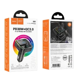 Трансмитер Hoco E81 QC3.0 PD 30W 2