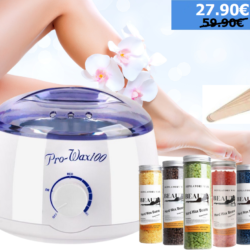 Нагревател за кола маска Pro Wax 100 + 1200гр. гранули + 10 шпатули