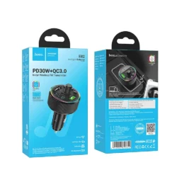 Трансмитер Hoco E82 2 x USB A + Type C PD QC3.0 30W 12 Трансмитер Hoco E82 2 x USB A + Type C PD QC3.0 30W 2