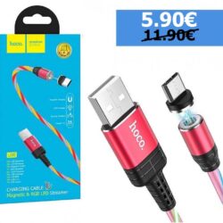 Магнитен кабел HOCO USB за Micro, Type C или Iphone