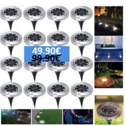 Градински соларни лампи 16 броя