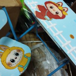 Детска маса със стол с герои 5