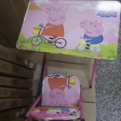 Детска маса със стол с герои 13