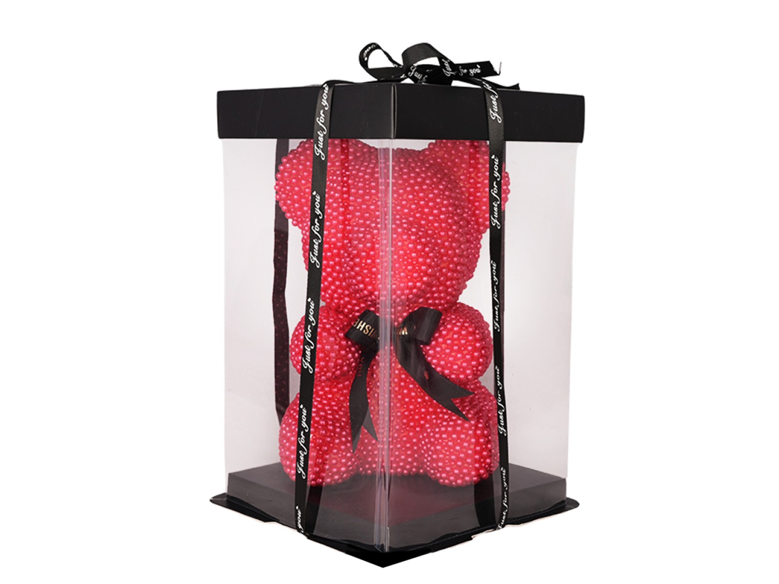 Мече от перли в кутия, 22см 4 Мече от перли в кутия, 22см - Image 2