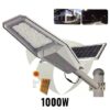 Улична соларна лампа 1000W с панел и стойка