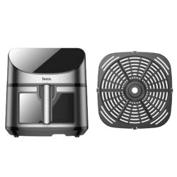 Фритюрник с горещ въздух 8л 1700W Hoco HE21, сензорен екран и прозорец - Image 6