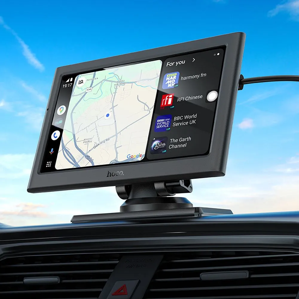 Мултимедия Car Play, Android Auto Hoco HU2, 7 инча 4 Мултимедия Car Play, Android Auto Hoco HU2, 7 инча - Image 2