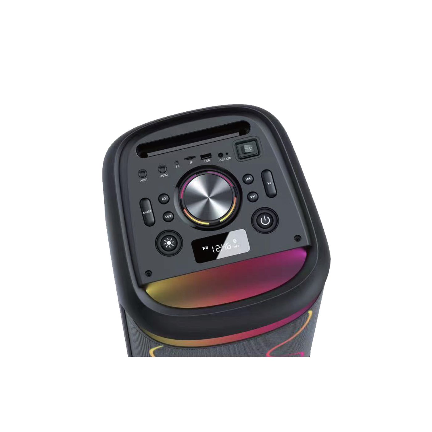 Караоке тонколона 1000W ЕК-622D 2 х 6.5" и tweeter с безжичен микрофон 4 Караоке тонколона 1000W ЕК-622D 2 х 6.5" и tweeter с безжичен микрофон - Image 2