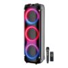 Караоке тонколона 2000W ЕК-3888 3 х 8" и tweeter с безжичен микрофон
