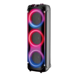 Караоке тонколона 2000W ЕК-3888 3 х 8" и tweeter с безжичен микрофон 2