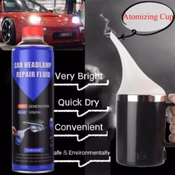 Начало 17 Комплект за възстановяване на фарове, полимерен материал, бързо приложение, икономично решение