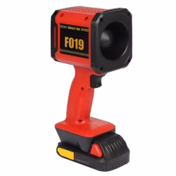 Alternative view of Професионален вентилатор за сгъстен въздух F 019, преносим и безжичен, с 18V батерия и USB зареждане, мощен турбо вентилатор със 70 мм остриета, регулируема скорост до 110000 об/мин