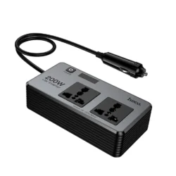 Инвертор за кола 200W Hoco Z66 с 2 порта PD66W/1C2A - Image 7