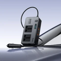 Инвертор за кола 200W Hoco Z66 с 2 порта PD66W/1C2A - Image 4