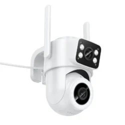 Камера за наблюдение с 2 обектива Hoco D9, 2MP, Full HD, Wi-Fi - Image 10