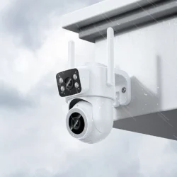 Камера за наблюдение с 2 обектива Hoco D9, 2MP, Full HD, Wi-Fi - Image 5