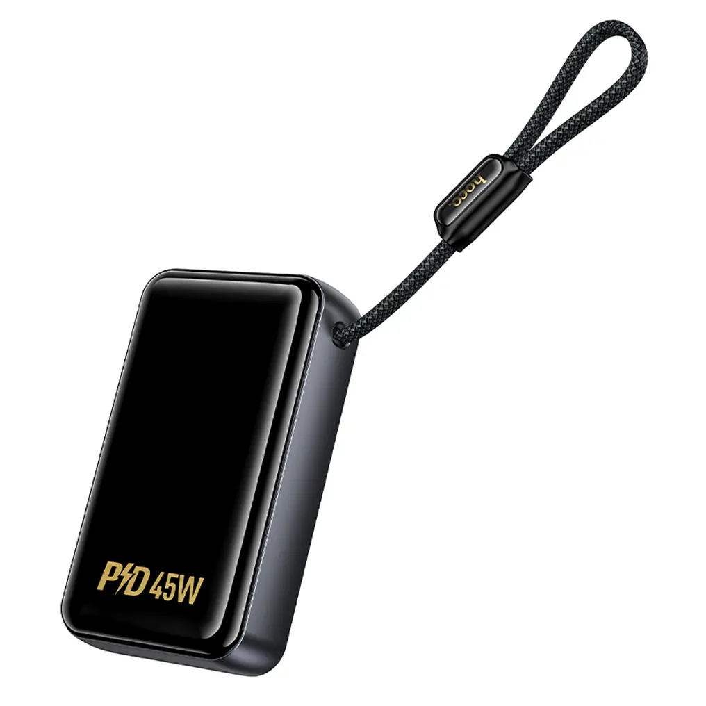 Преносима батерия MagSafe 20000 mAh 45W Hoco Q54, черна 8 Преносима батерия MagSafe 20000 mAh 45W Hoco Q54, черна - Image 6