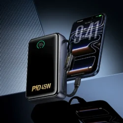 Alternative view of Преносима батерия MagSafe 20000 mAh 45W Hoco Q54, черна
