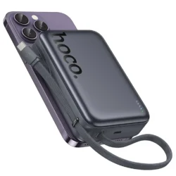 Alternative view of Преносима батерия MagSafe 20000 mAh Hoco Q44A 45W, черна