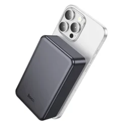 Преносима батерия MagSafe 20000 mAh Hoco J160B 20W, черна 13 Преносима батерия MagSafe 20000 mAh Hoco J160B 20W, черна - Image 3